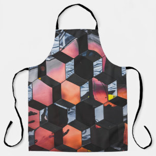 Tablier Heure d'or multicolore