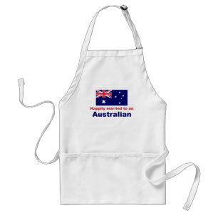 Tablier Heureusement marié à un Australien