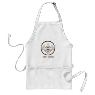 Tablier Hibou Café