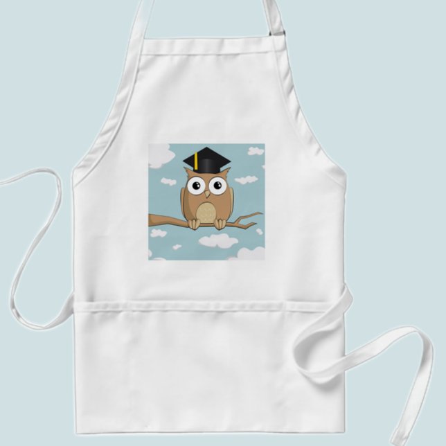 Tablier Hibou diplômé (Créateur téléchargé)