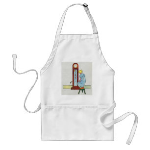Tablier Hickory, Dickory, Dock Mother Goose Nursery Rhyme