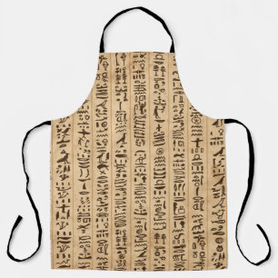 Tablier Hiéroglyphes égyptiens : Grunge Seamless Magic