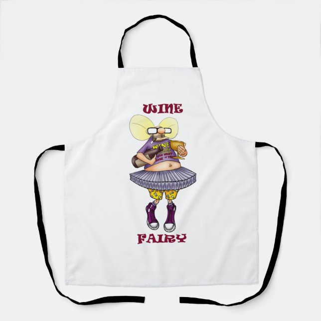 Tablier Hilarié Apron de la farine de vin (Recto)