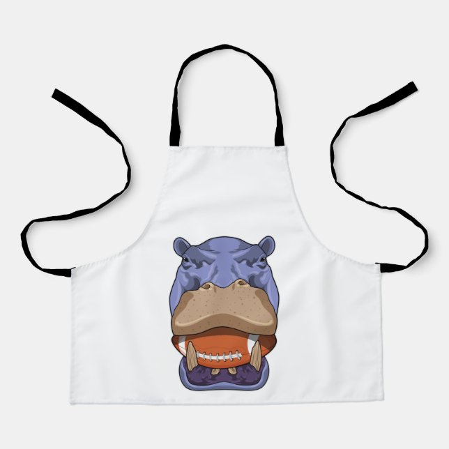 Tablier Hippo à Football Sports (Recto)