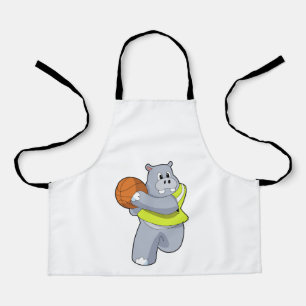 Tablier Hippo as basketball player with basketball.PNG