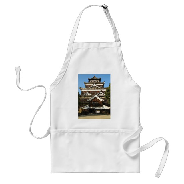 Tablier Hiroshima Castle 広 島 城, Hiroshima, Japon (Devant)