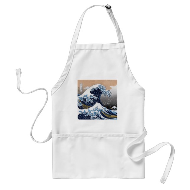 Tablier Hokusai , The Great Wave off Kanagawa (Devant)