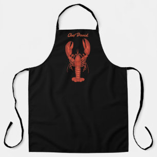 Tablier Homard roux   Apron Nom du chef