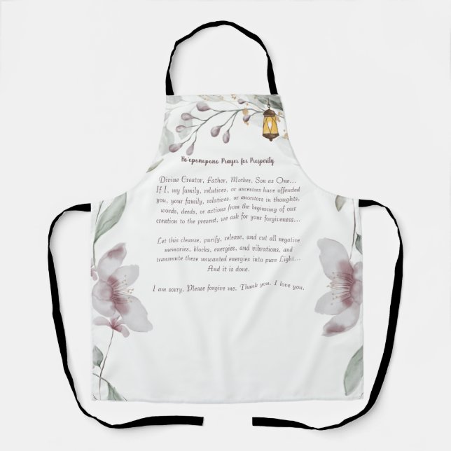 Tablier Ho'oponopono Prayer Mug (Recto)