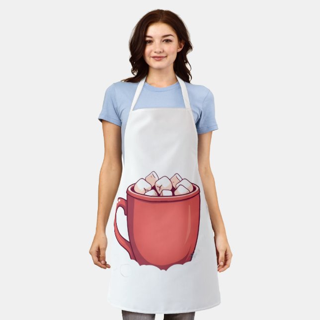 Tablier Hot Chocolate Mug Apron  (Porté)