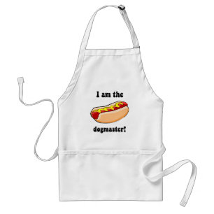 Tablier Hot dog drôle