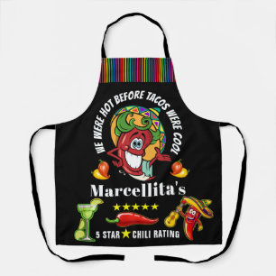 Tablier Hot Pepper Restaurant mexicain Humour