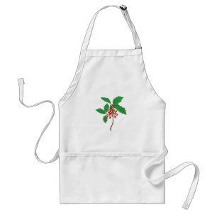Tablier Houx de Noël