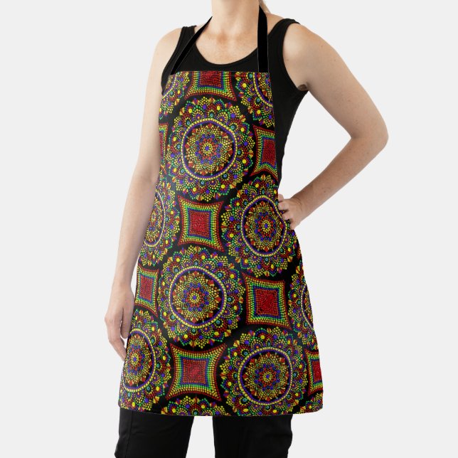 Tablier Huichol Mandala Apron (Insitu)