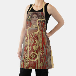 Tablier Hygieia par Gustav Klimt, Art Nouveau Vintage