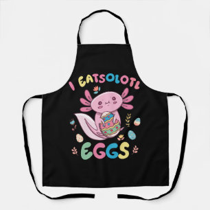 Tablier I Eatsolotl Oeufs Rabbit Axolotl Bunny Lapin Pâque