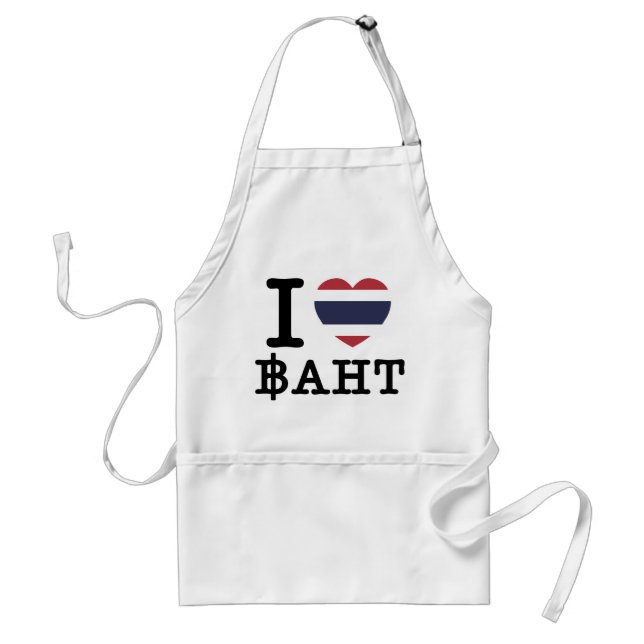 Tablier I Heart (Amour) Baht (Devant)