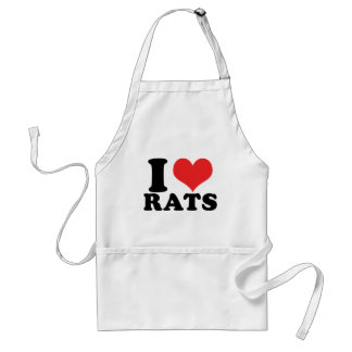 Tablier I Heart Rats Basic