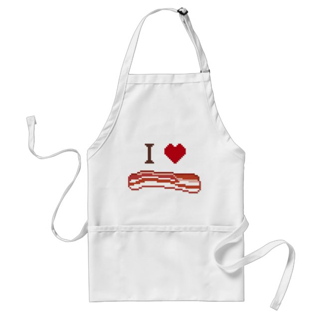Tablier I Love Bacon (Devant)