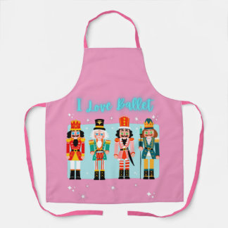 Tablier I Love Ballet    NutcrackersApron