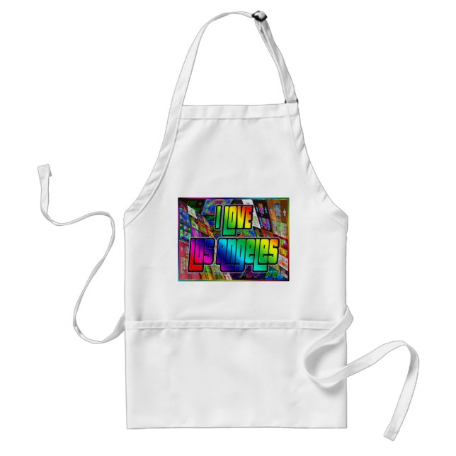 Tablier I LOVE Los Angeles Twist Apron (Devant)