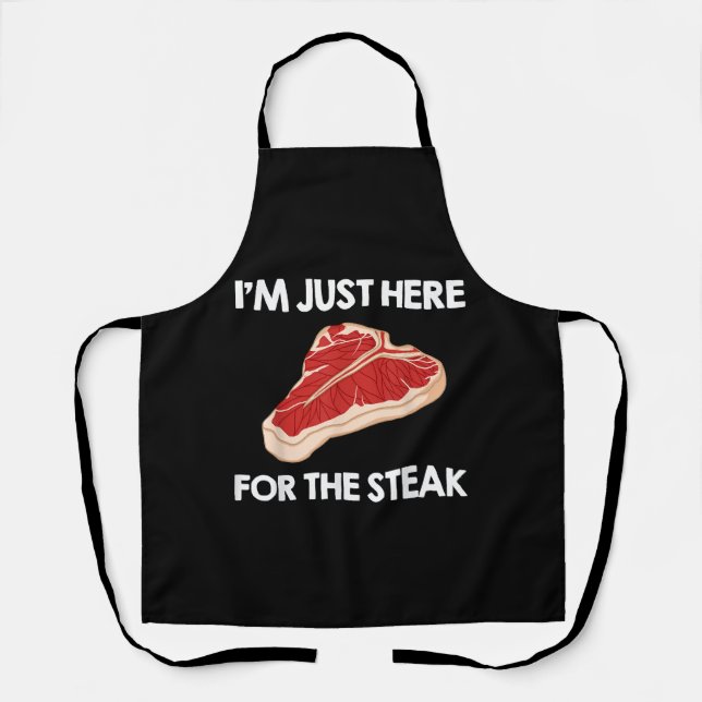 Tablier I Love Steak Cadeau Ribeye House (Recto)