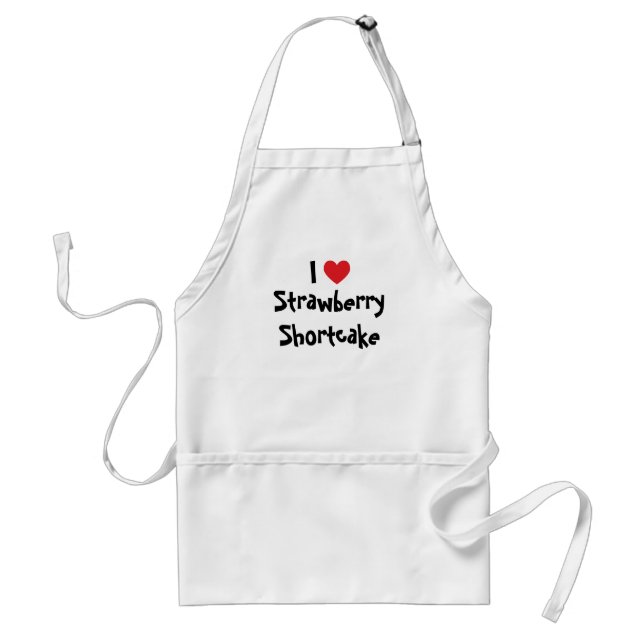 Tablier I Love Strawberry Shortcake (Devant)