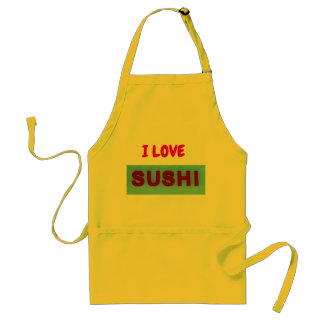 Tablier I love Sushi