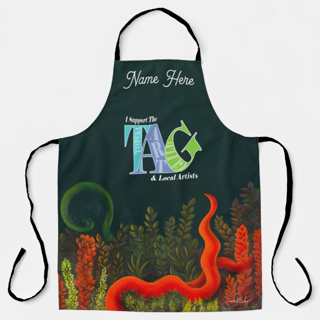 Tablier I support the Topeka Art Guild Design Apron (Recto)
