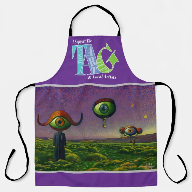 Tablier I support the Topeka Art Guild Design Apron (Recto)