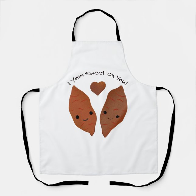 Tablier I Yam Sweet Cute Sweet Potato (Recto)
