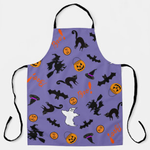 Tablier Icône d'Halloween mignonne et Éffrayante Apron pou