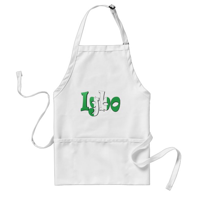 Tablier Igbo (drapeau nigérien) (Devant)