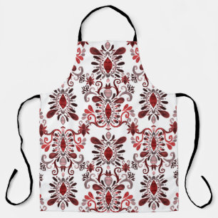 Tablier Ikat Aquarelle : Tribal Ethnic Seamless.