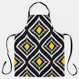 Tablier Ikat motif ethnie tribale textile American Afric