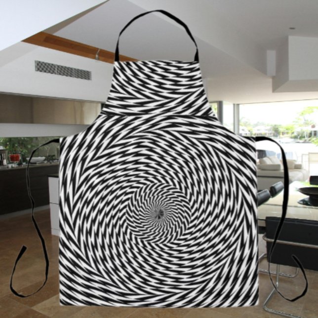 Tablier Illusion spirale dynamique (Créateur téléchargé)