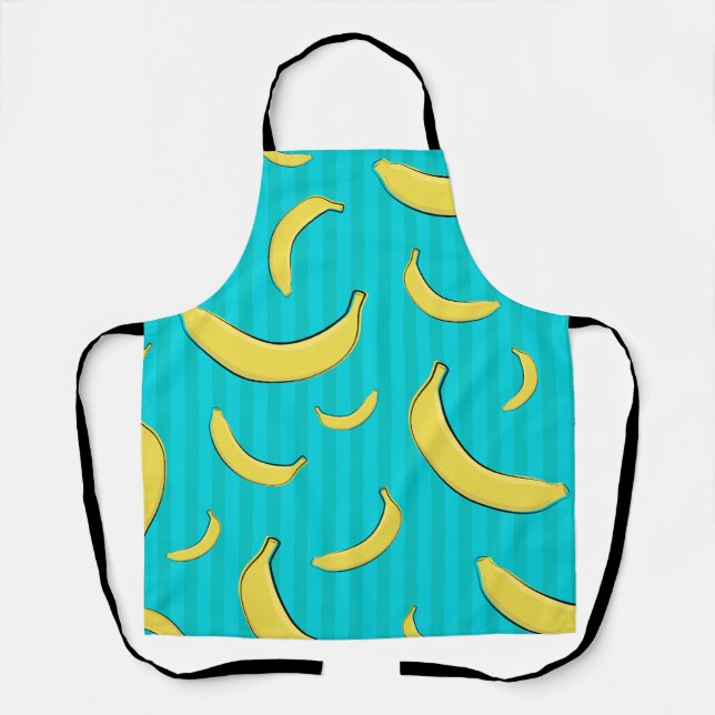 Tablier Illustration de banane (Recto)