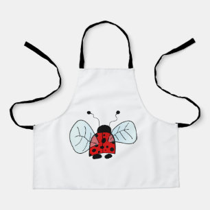 Tablier Illustration de coccinelle mignonne