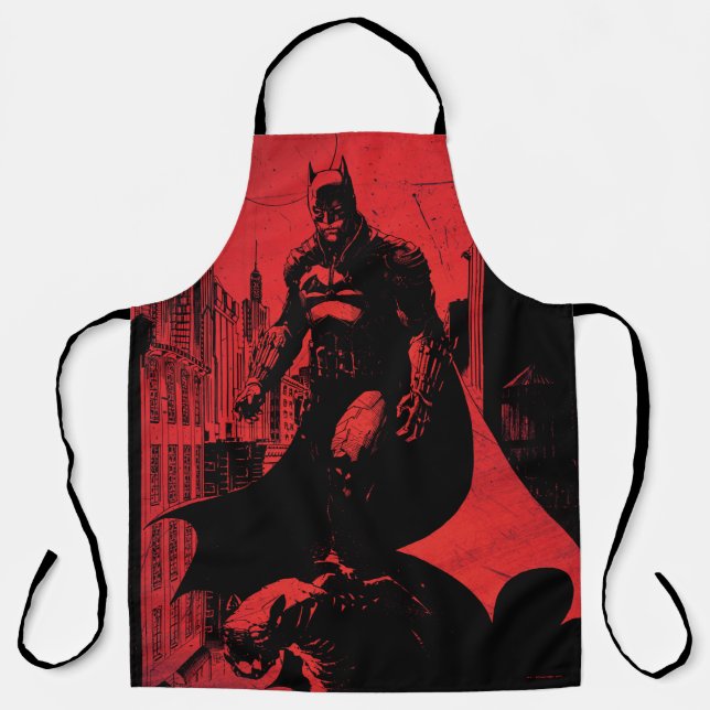 Tablier Illustration de la bande dessinée de Batman (Recto)