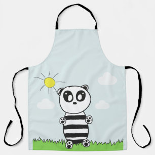 Tablier Illustration de Panda Mignon