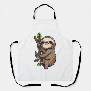 Tablier Illustration de Sloth