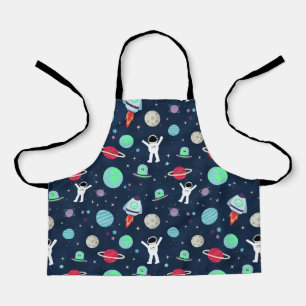 Tablier Illustration du Motif spatial