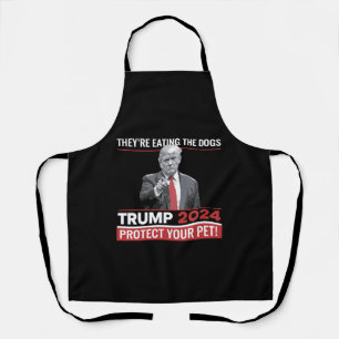 Tablier Ils mangent les chiens Trump 2024 Débat