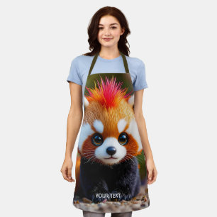 Tablier Imaginaire mignon Panda Red Hai
