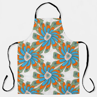 Tablier Impression de textile Abstrait de couleur grise
