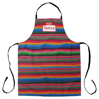 Tablier Impression sarape mexicaine Toxico