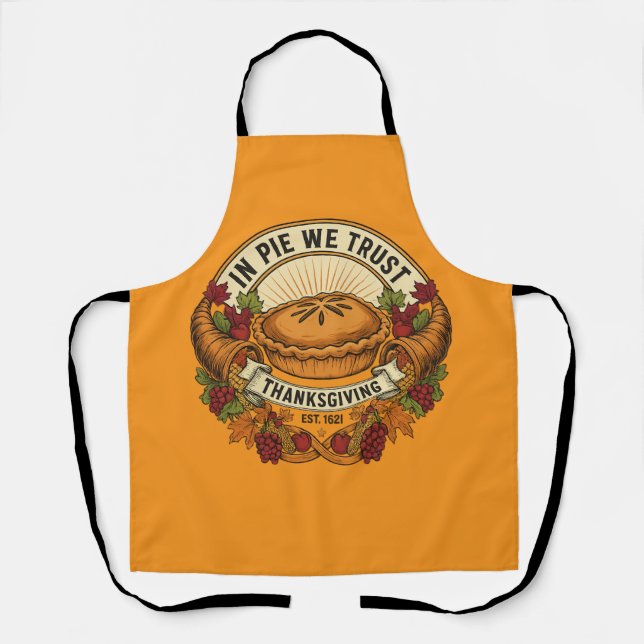 Tablier In Pie We Trust Apron (Recto)