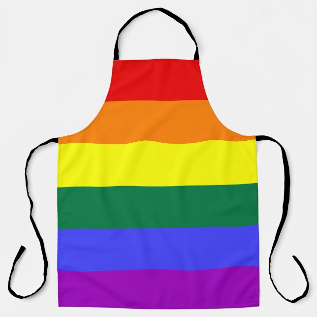 Tablier Indicateur de la fierté arc-en-ciel (Recto)