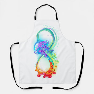 Tablier Infinity avec Rainbow Jellyfish