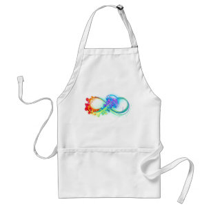 Tablier Infinity avec Rainbow Jellyfish